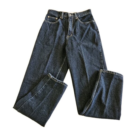 Lawman VTG Jeans Mens 28x30 Black Back Logo Cotton Rigid Denim  Western Ranch - Picture 7 of 16